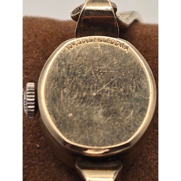 vintage Longines ladies\' cocktail watch 14k gold filled